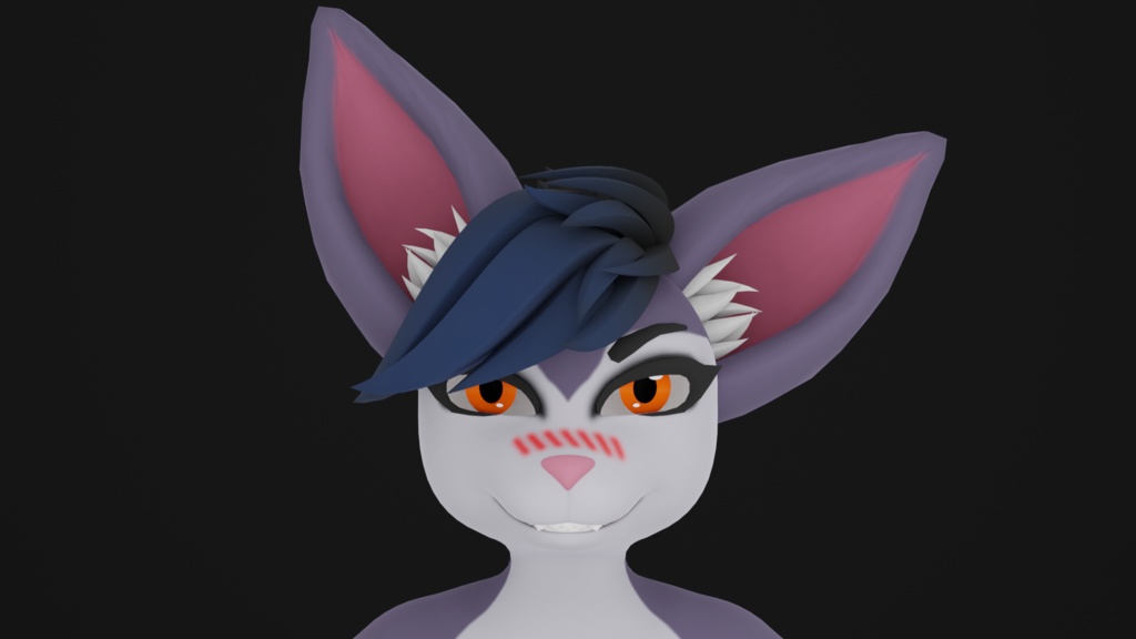 Asahi - 3D Vrchat/ChilloutVR Model