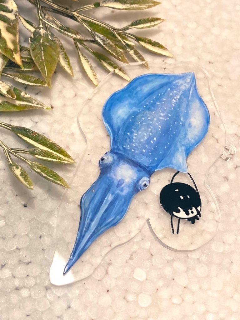 おさかな×しらたまさん アクリルキーホルダー