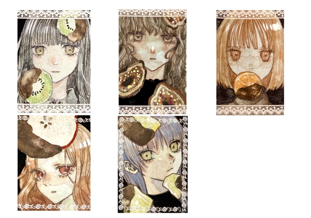 ペーパーフレームミニ原画