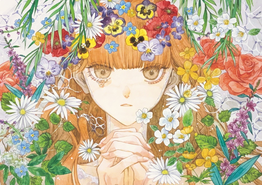 ポストカード「オフィーリア」