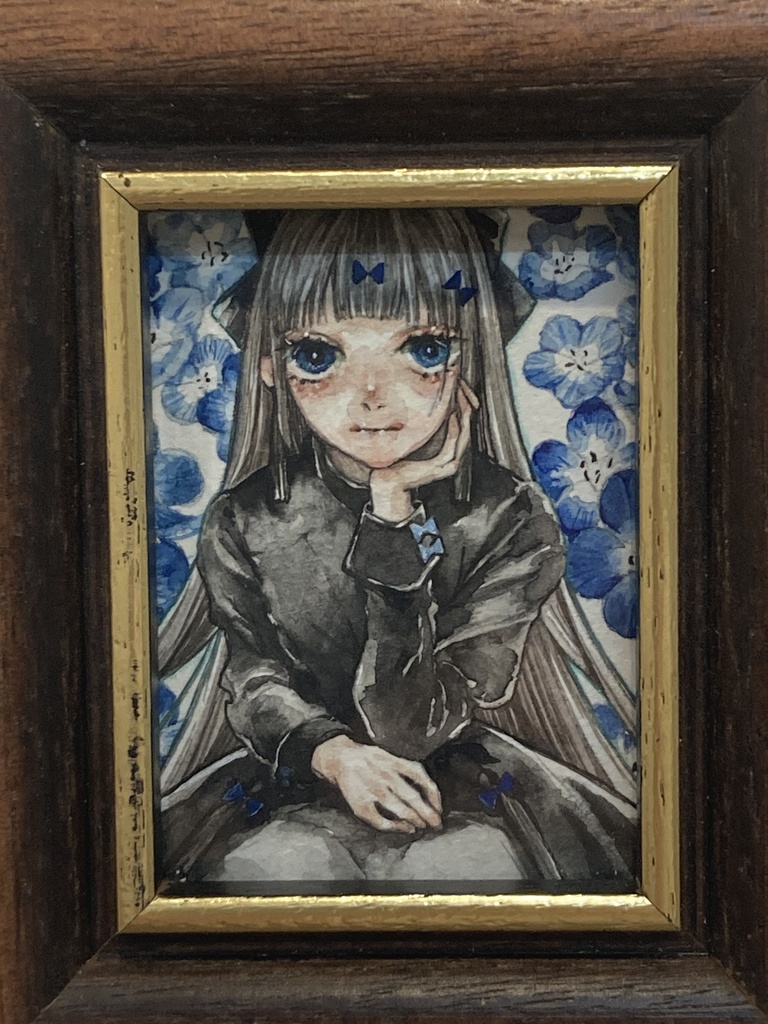 原画「青の魔女」