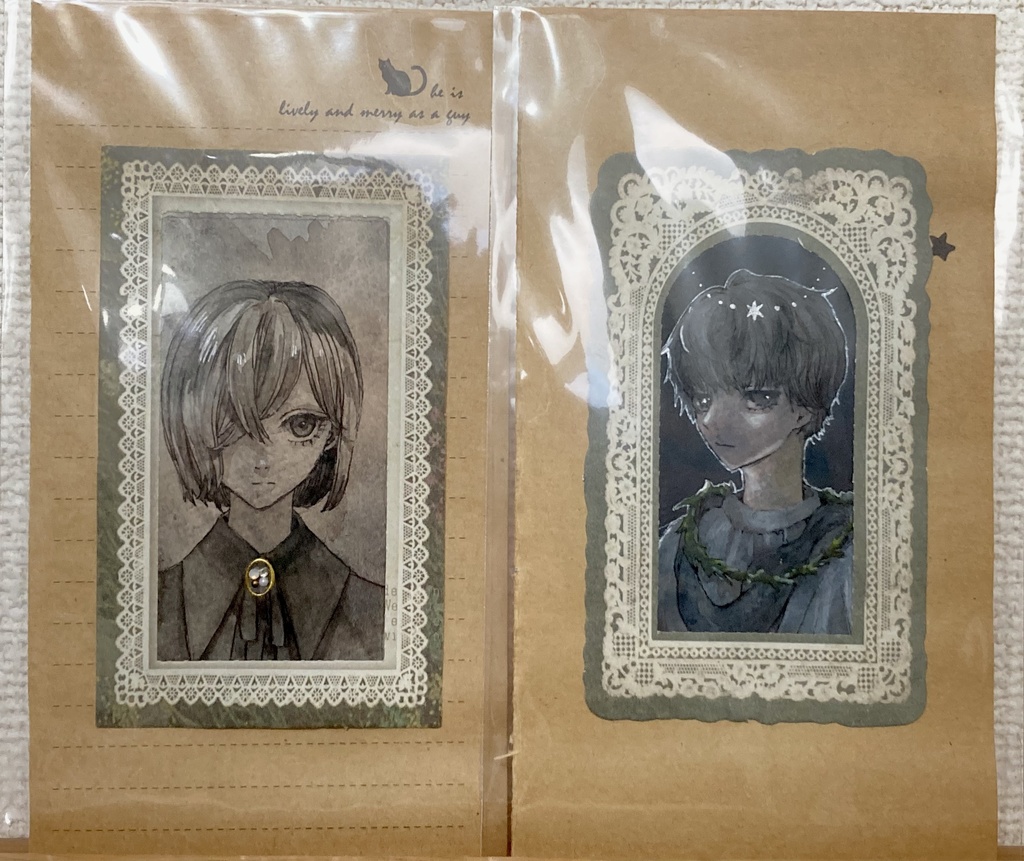 ペーパーフレーム小作品