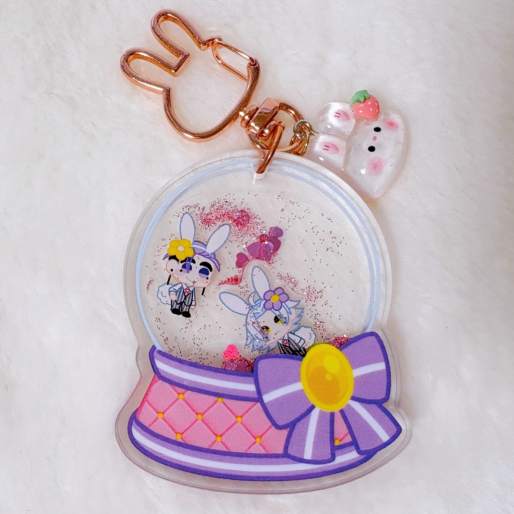 グリッターオイルアクキー
