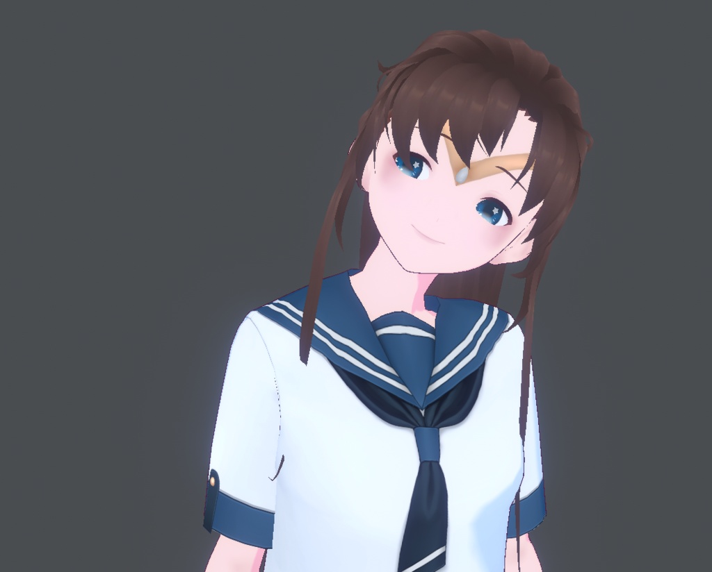 FREE Sailor Jupiter Ponytail Preset [VROID HAIR]