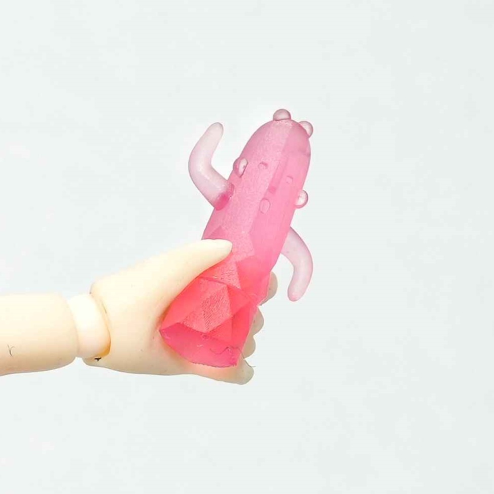 水晶埴輪（各種スケール）
