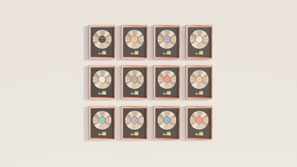 Record/Vinyl Frames