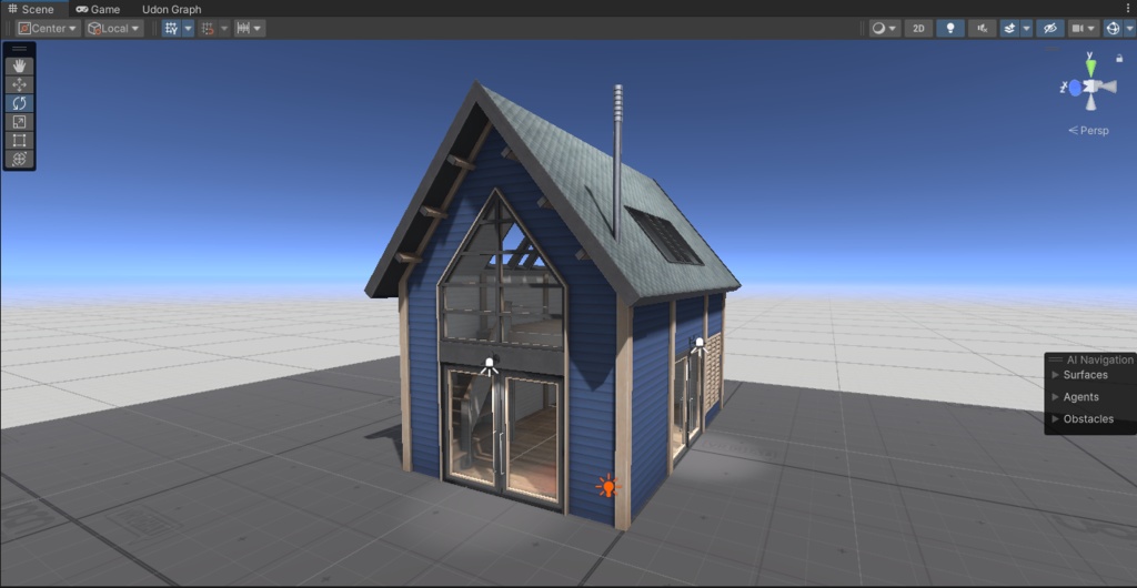 Small House/Home World Template | VRChat