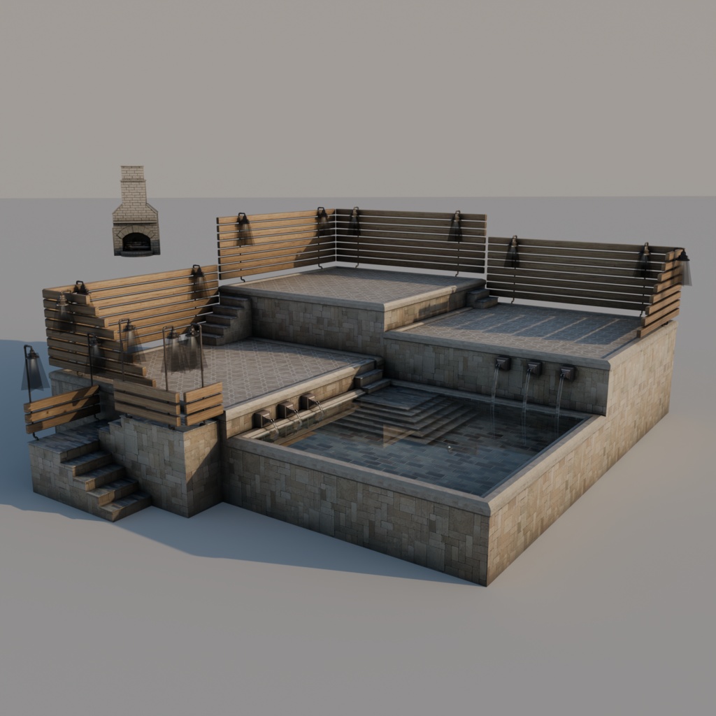 Urban Patios | VRChat