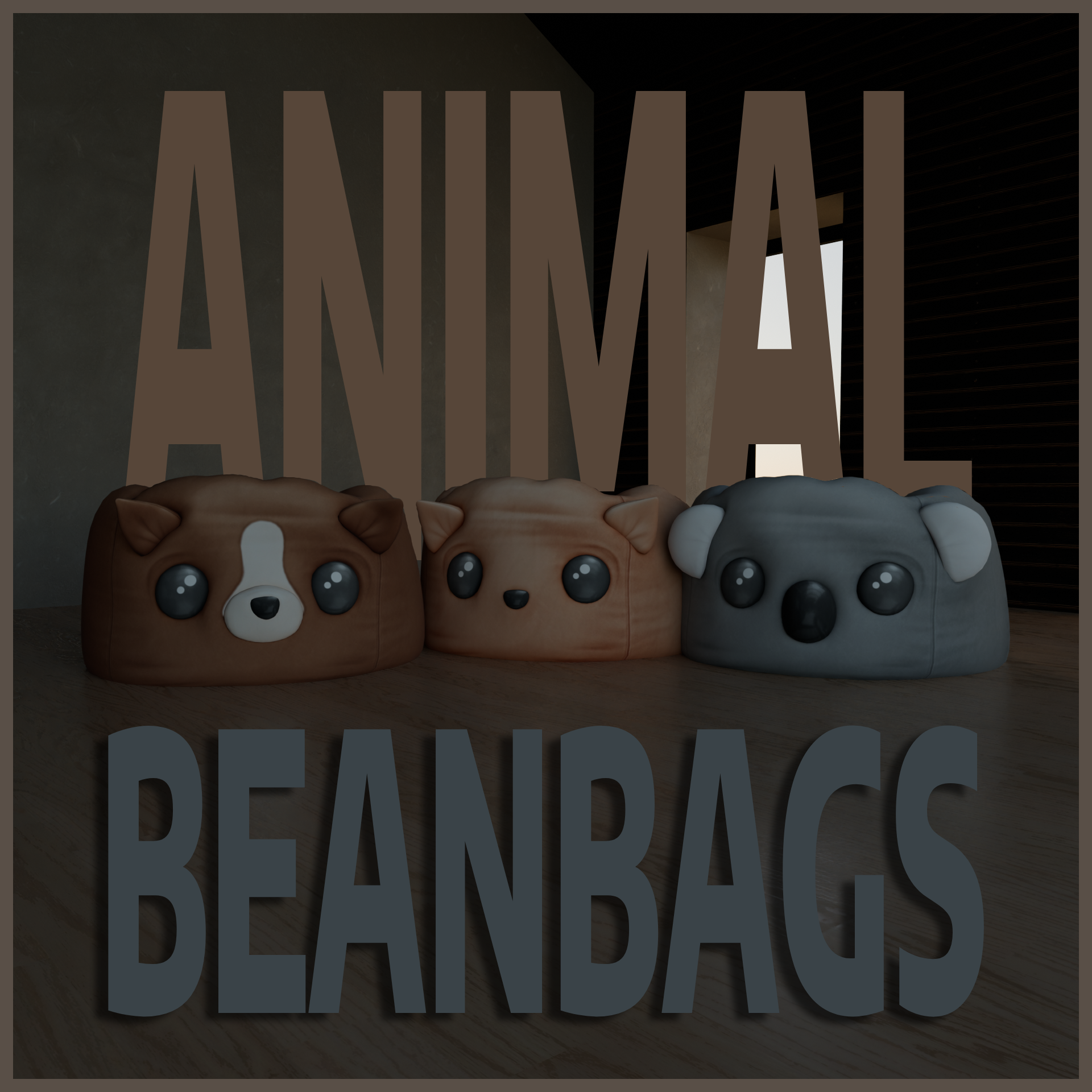 Animal Bean Bags | VRChat