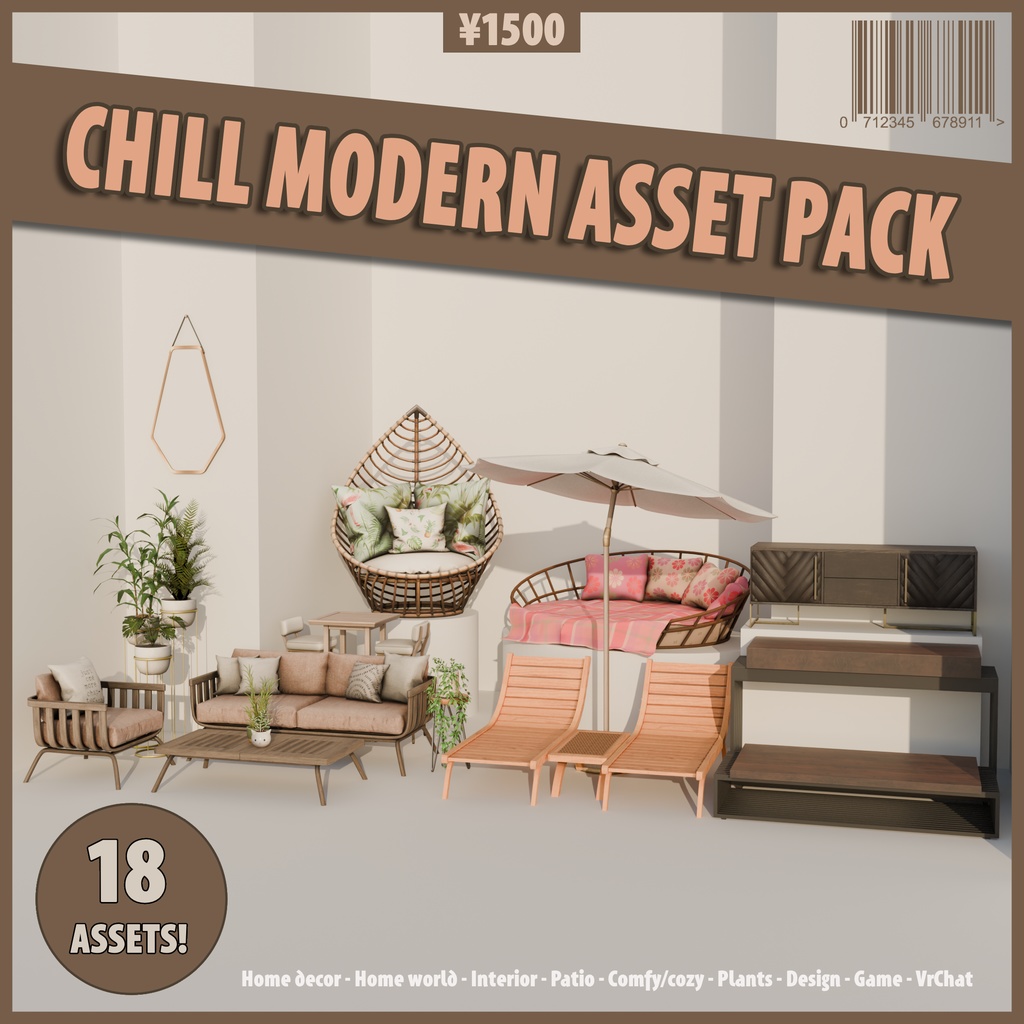 Chill Modern Asset Pack!