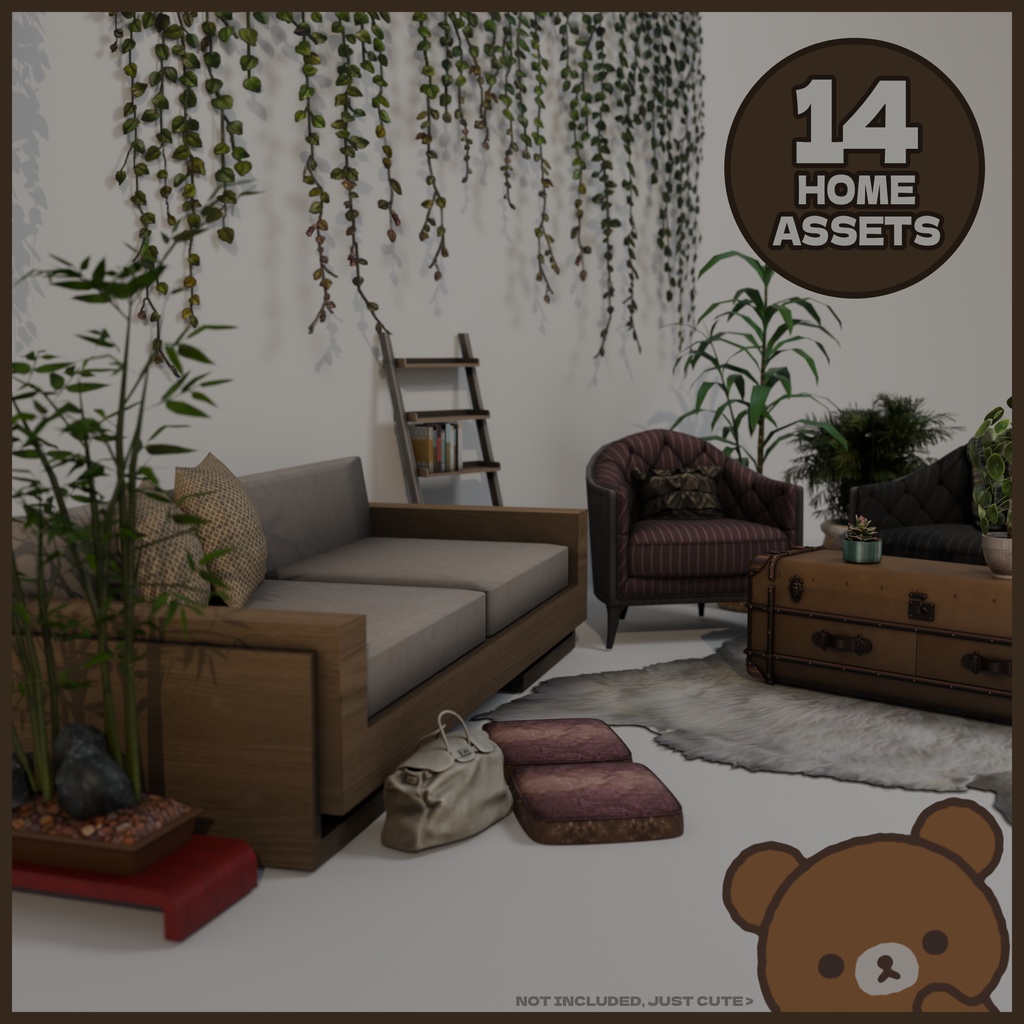 Furniture, Plants, & Decor Pack!!