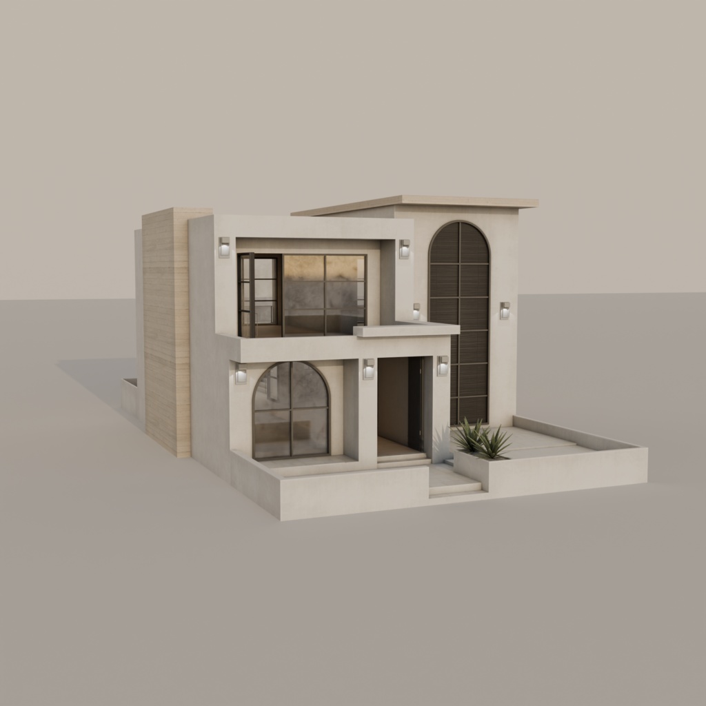 【VRC想定】モダンな家 Modern Home World