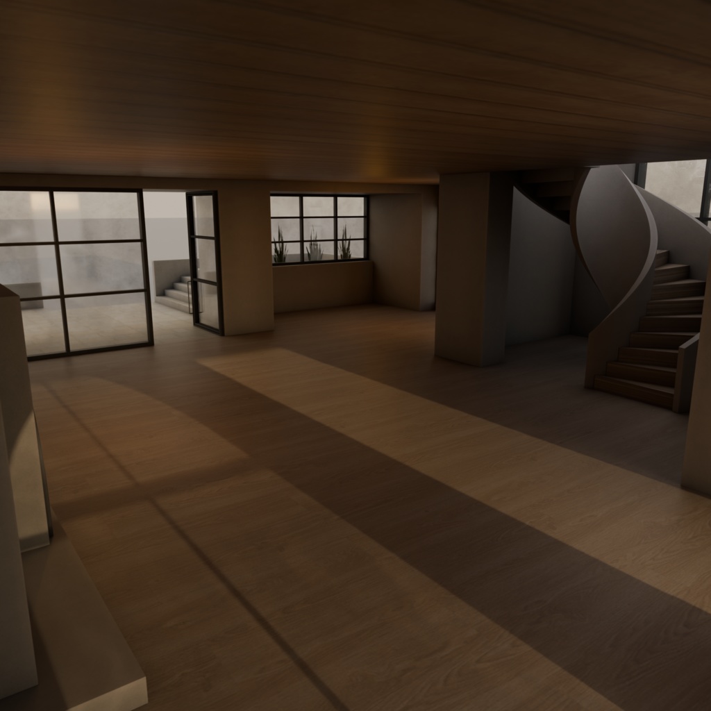 【VRC想定】モダンな家 Modern Home World