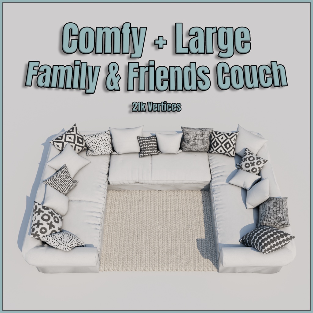 Large Family & Friends Couch