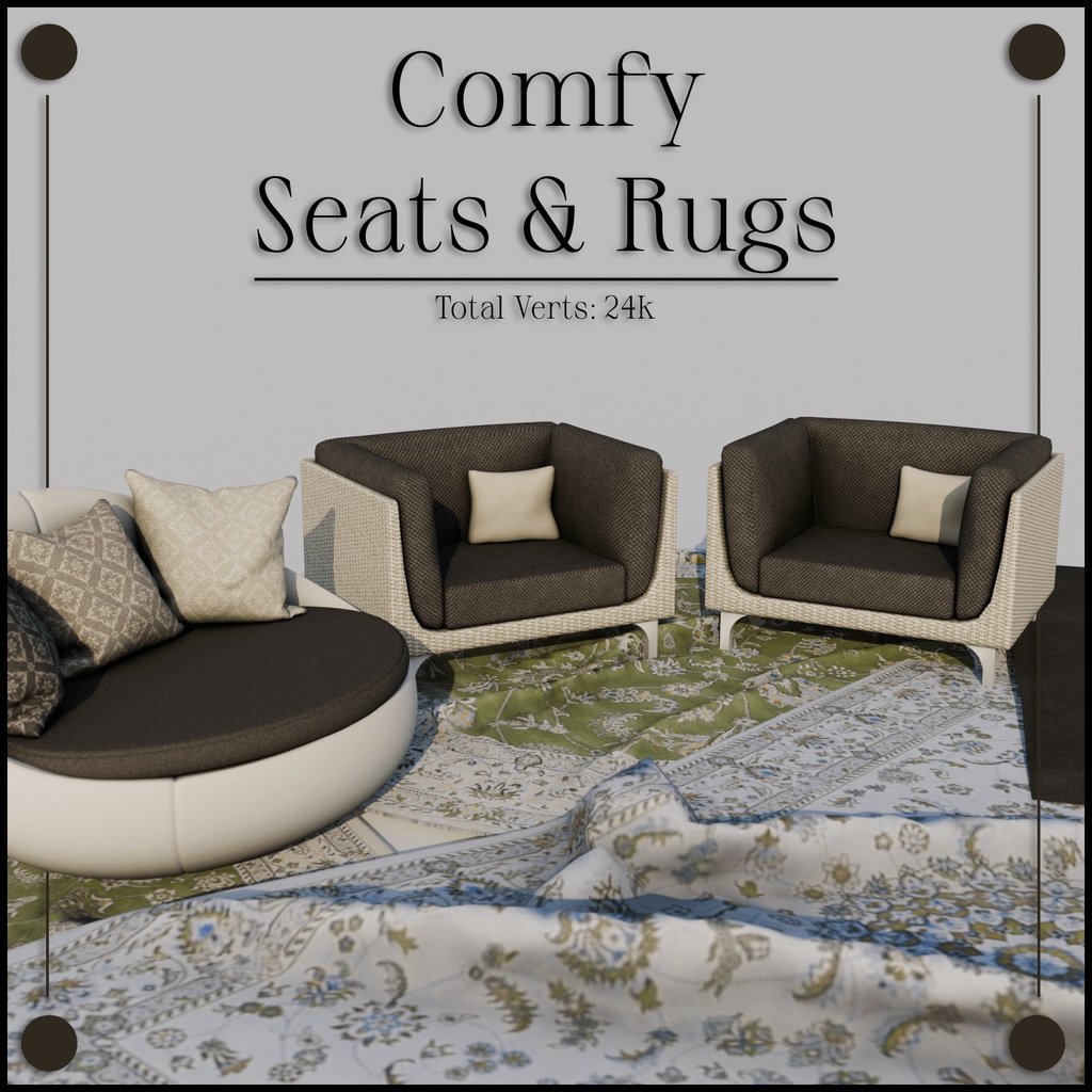 Comfy Seats & Rugs