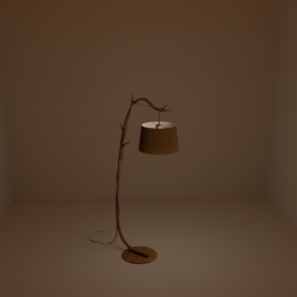 Amberwood Lamp | VRChat