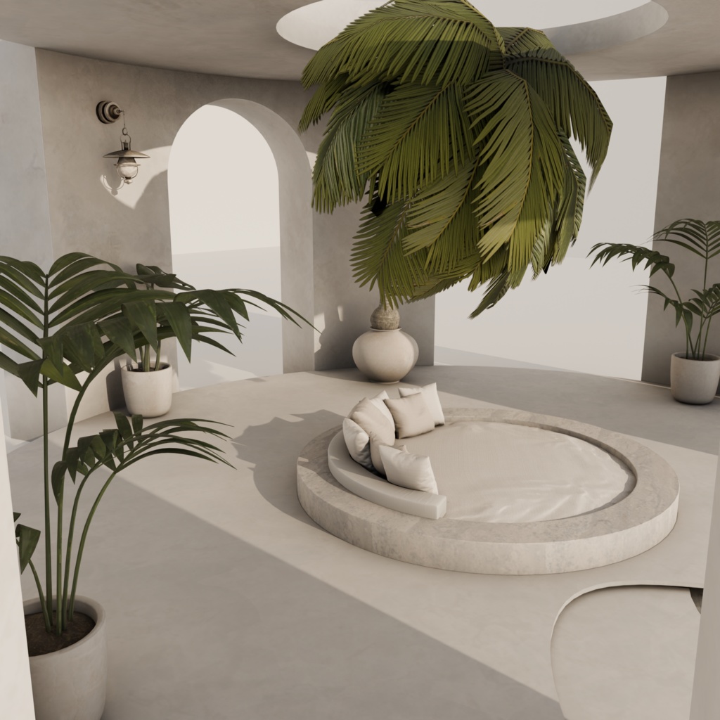 Summer Patio / Island | VRChat