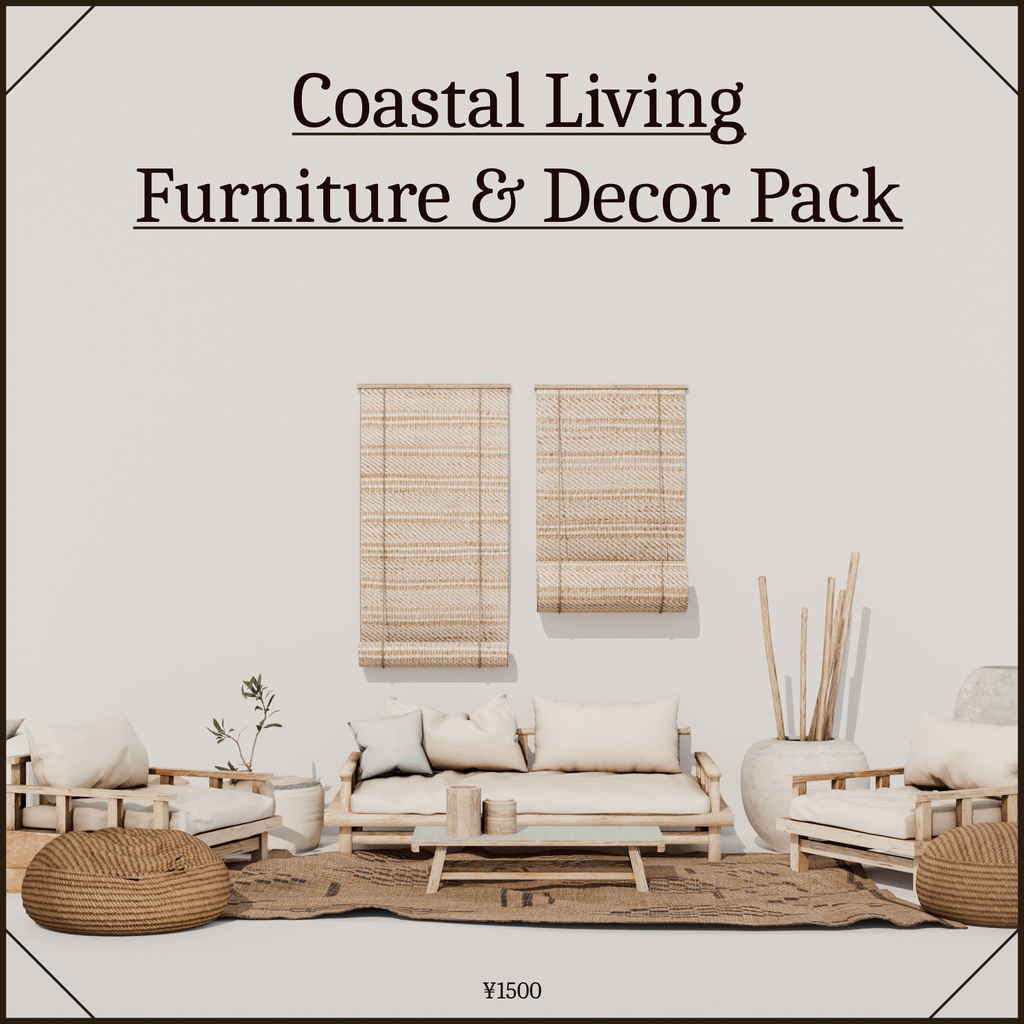 Coastal Living - Furniture & Decor Pack