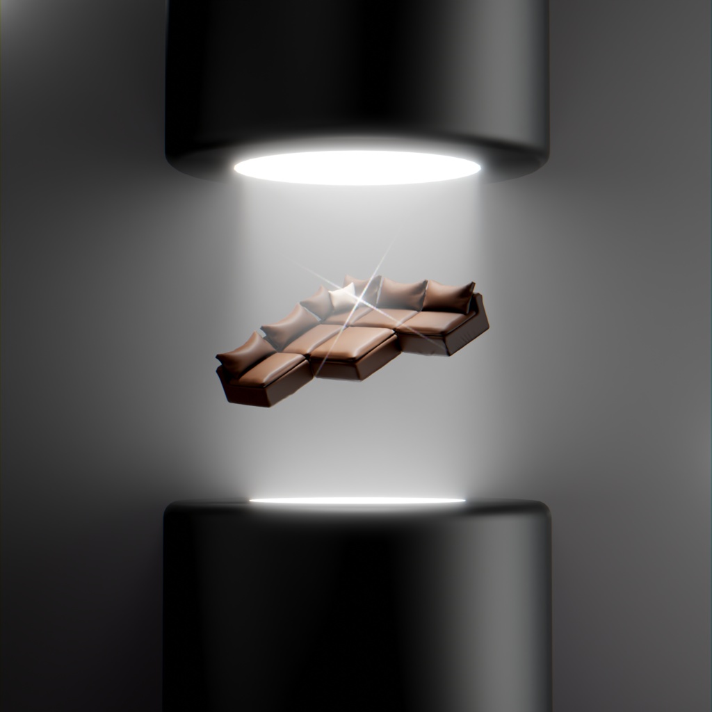 Customizable Leather Couch | カスタマイズできる