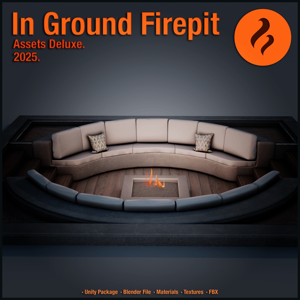 In Ground Firepit | VRChat