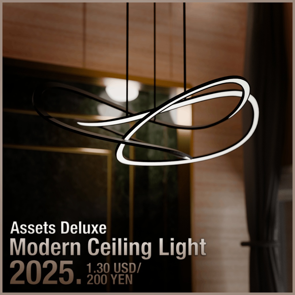 Modern Ceiling Light | VRChat