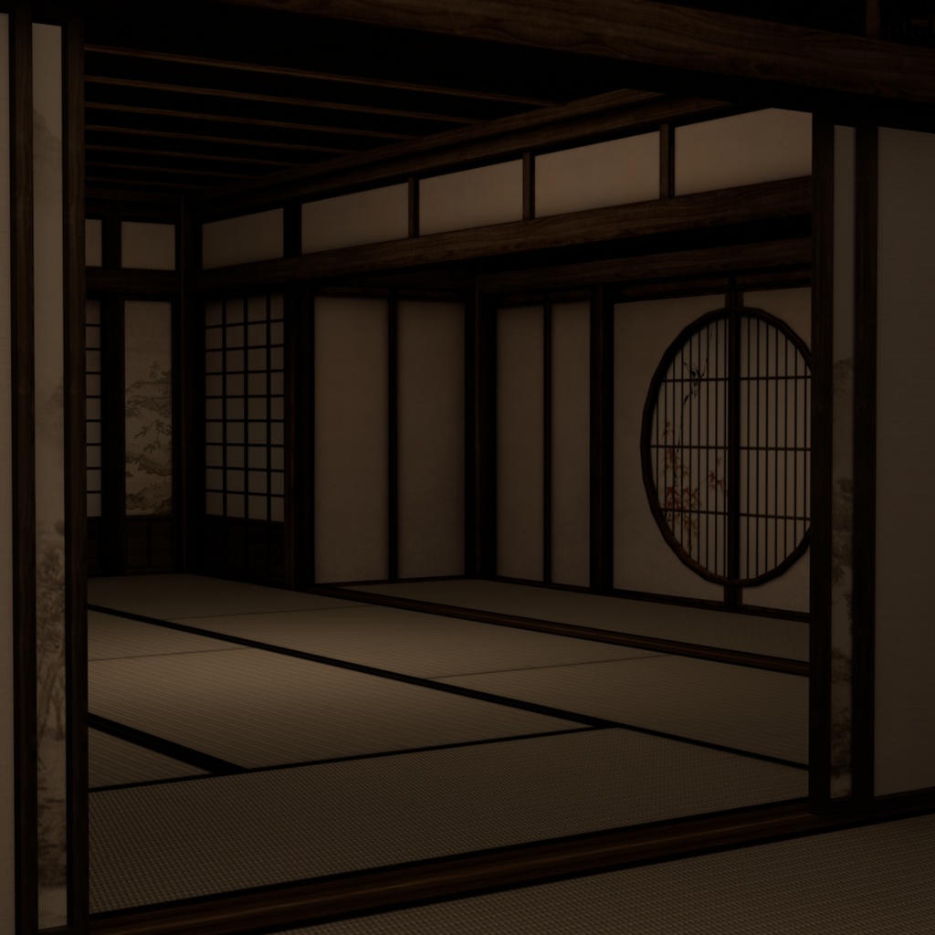 Low Poly Traditional Japanese Residence | Minka (民家)