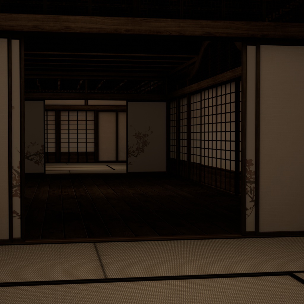 Low Poly Traditional Japanese Residence | Minka (民家)