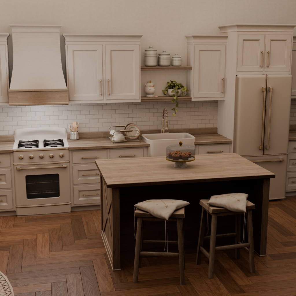 Kitchen & Furniture Set | VRChat