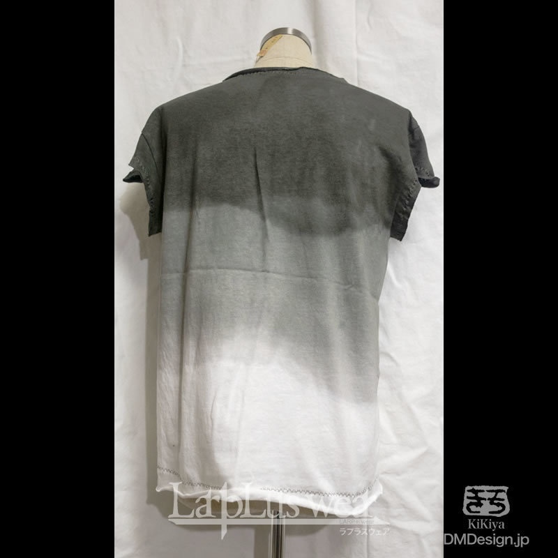 (S相当)手染め一点ものファンタジーウェア「あの服」(グレーグラデ)(1-407)/LarpLus wear