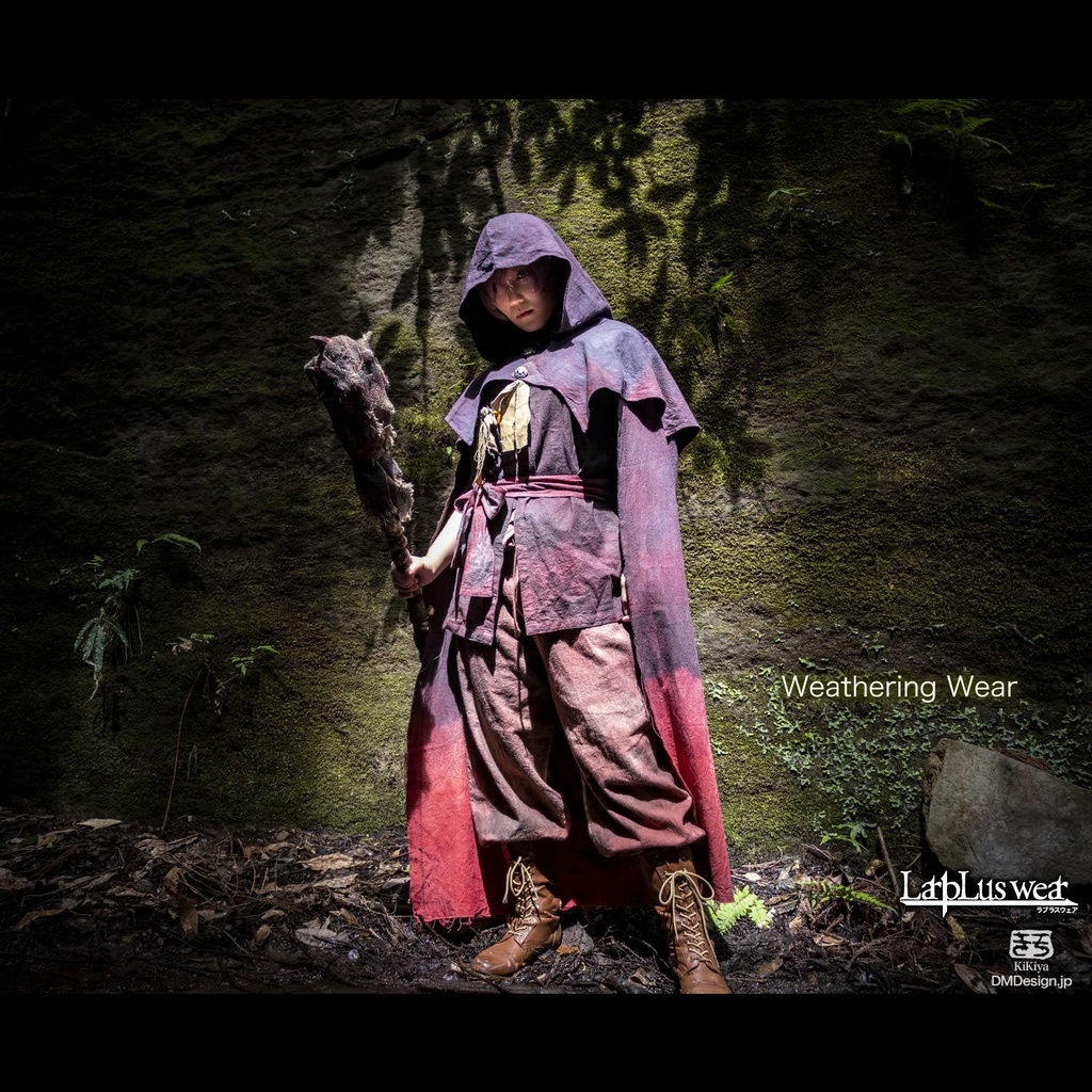 一点もの自照式「魔法使いの杖 火属性イメージ(Gen.4.5)」(7-084)/LarpLus wear