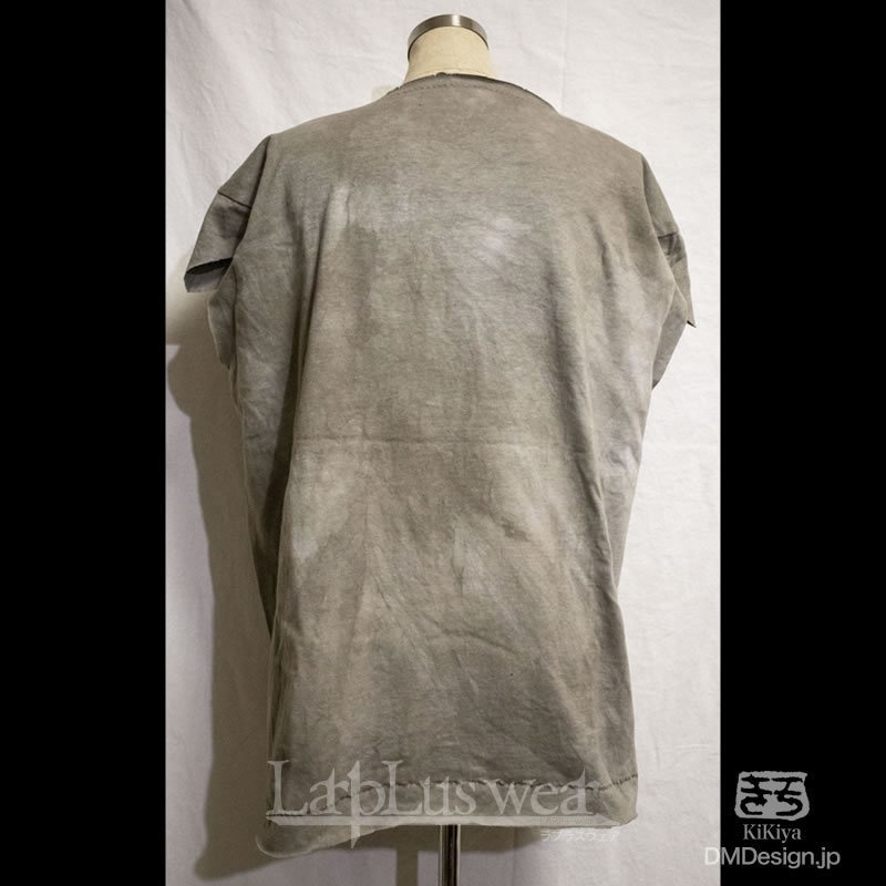 (L相当)手染め一点ものファンタジーウェア「あの服」(灰)(1-466)/LarpLus wear