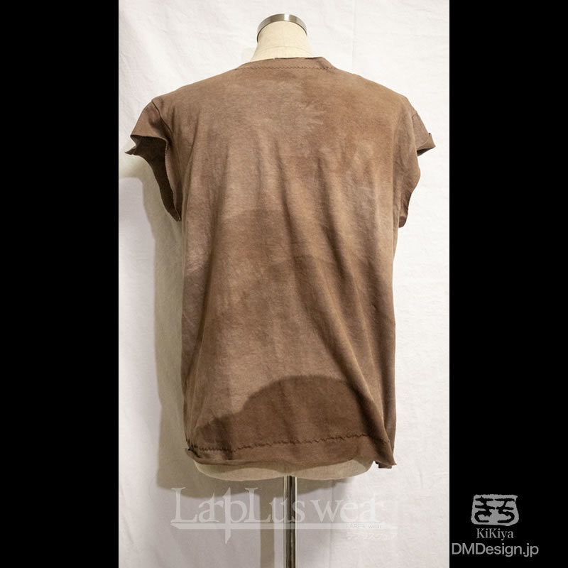 (S相当)手染め一点ものファンタジーウェア「あの服」(茶)(1-467)/LarpLus wear