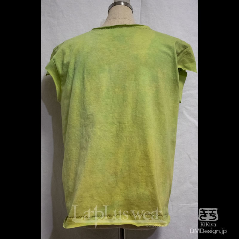 手染め一点ものファンタジーウェア「あの服」(緑)/LarpLus wear