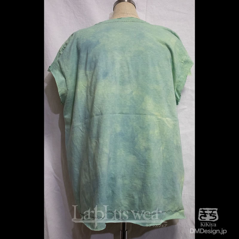 (L相当)手染め一点ものファンタジーウェア「あの服」(淡緑)(1-475)/LarpLus wear