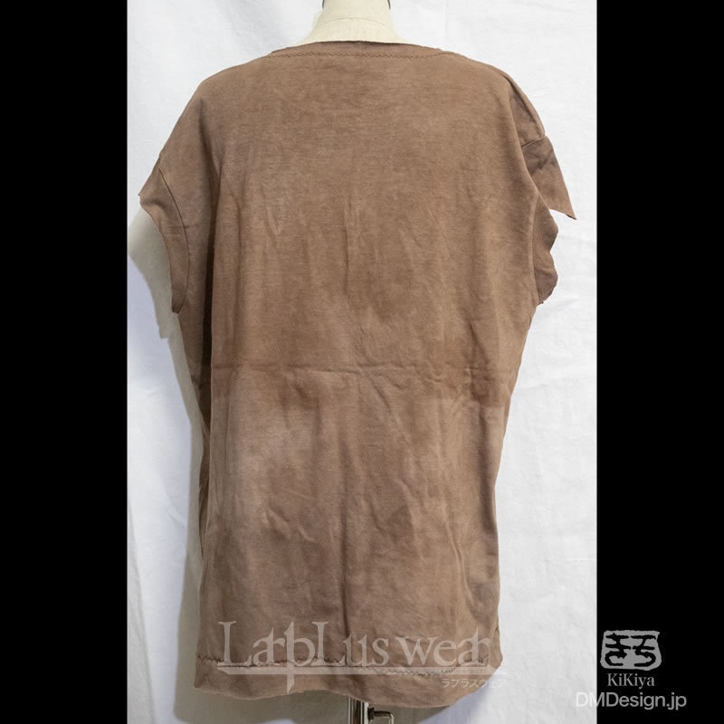 (L相当)手染め一点ものファンタジーウェア「あの服」(濃茶)(1-480)/LarpLus wear