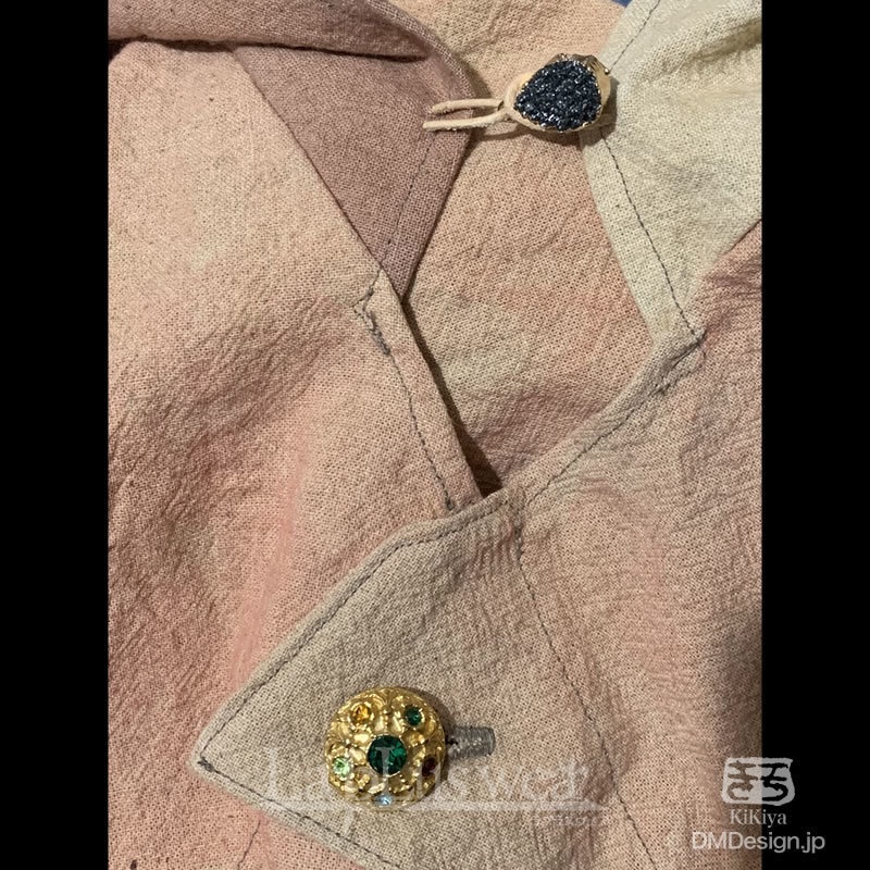 【予告】手染め一点モノ「ケモミミフード」(フランケン)(8-274)/LarpLuswear