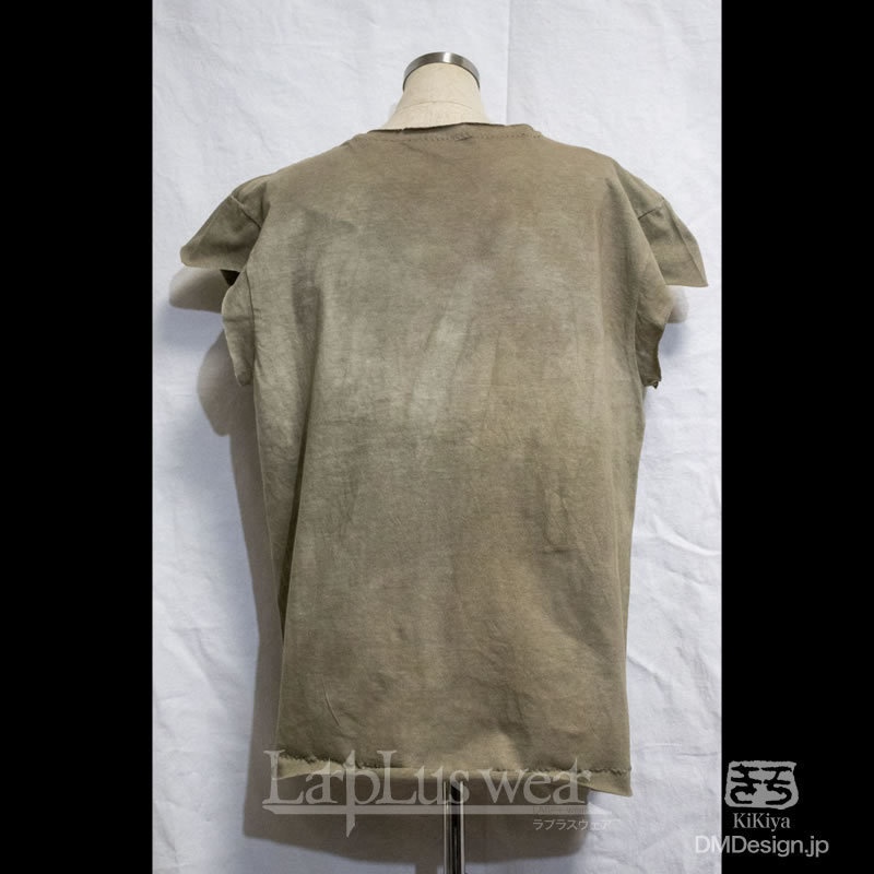 (M相当)手染め一点ものファンタジーウェア「あの服」(グレー)(1-485)/LarpLus wear