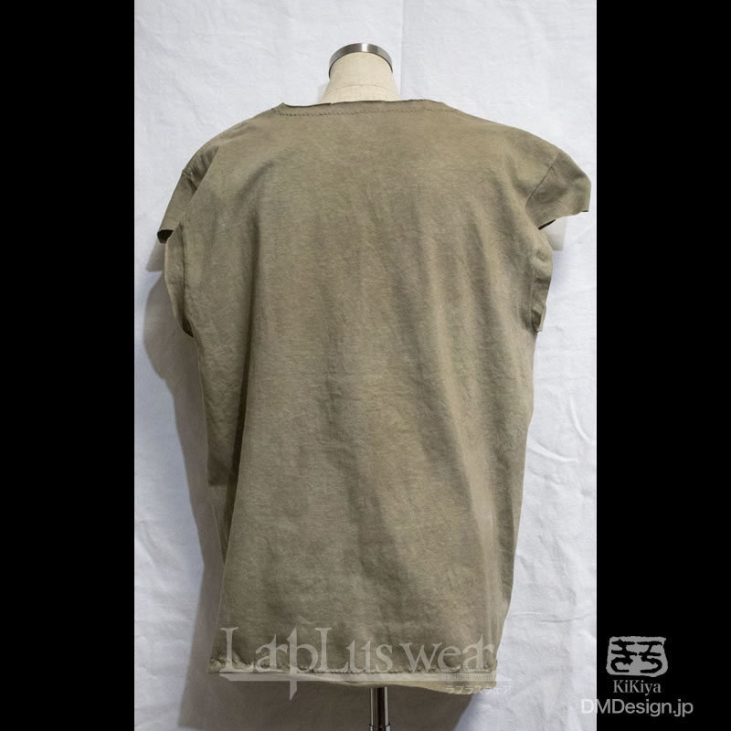 (L相当)手染め一点ものファンタジーウェア「あの服」(グレー)(1-487)/LarpLus wear