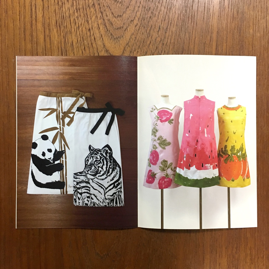 【FB1】ヴェラ・ニューマンのヴィンテージ・ドレス展 冊子