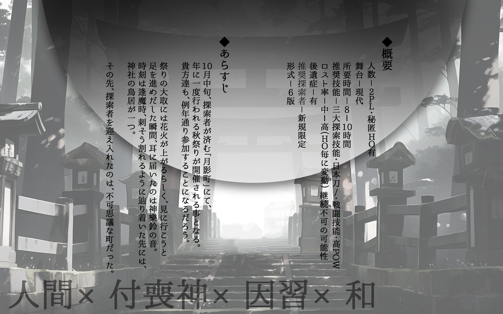 CoC「逢魔時の神参り」SPLL:E191207