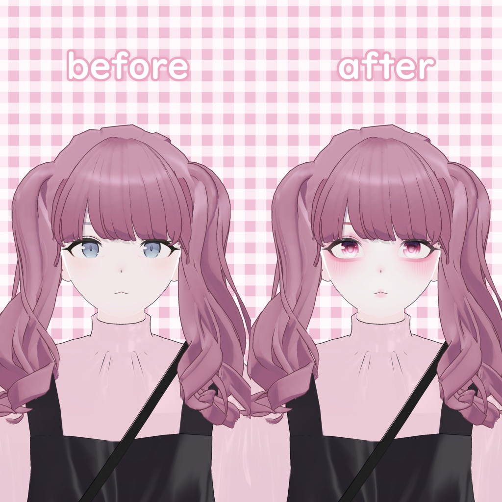 ୨୧ +lapwing+ eye & makeup | 地雷系メイク & 瞳テクスチャ୨୧