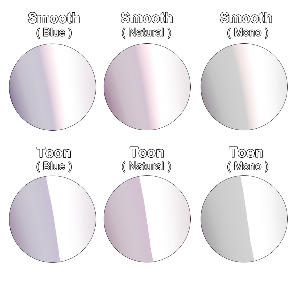 Liltoon CLEAN settings ( TOON , SMOOTH )