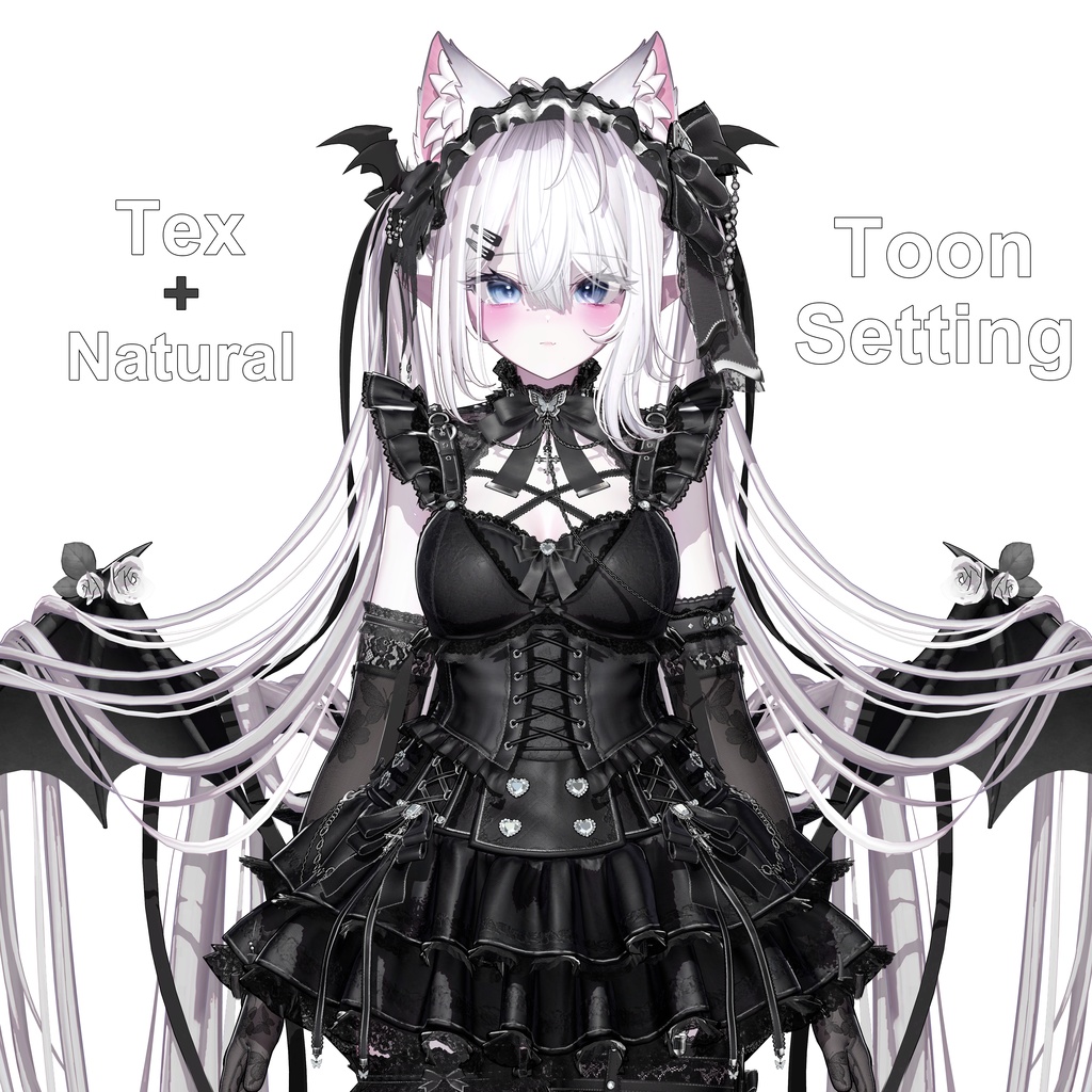 Liltoon CLEAN settings ( TOON , SMOOTH )