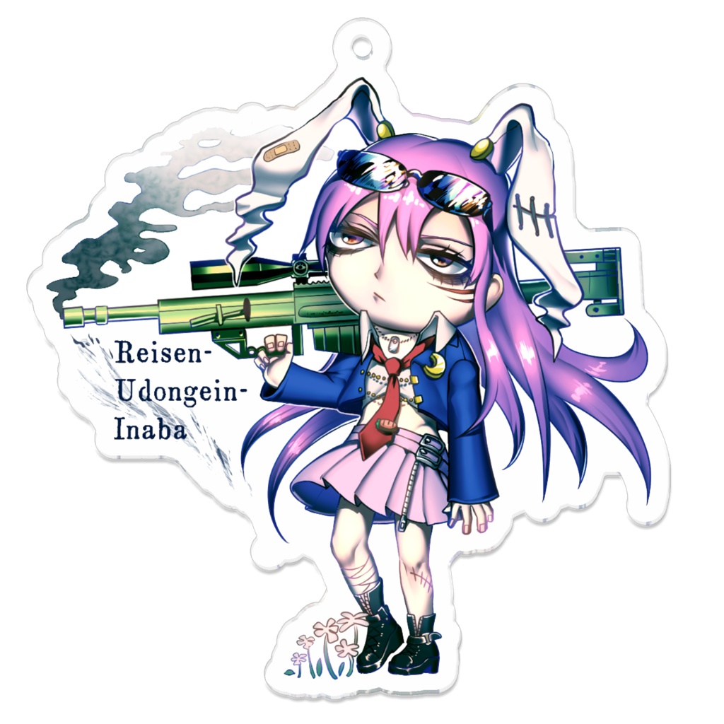東方Project アクリルキーホルダー 誇らしい ゆるっととうほう