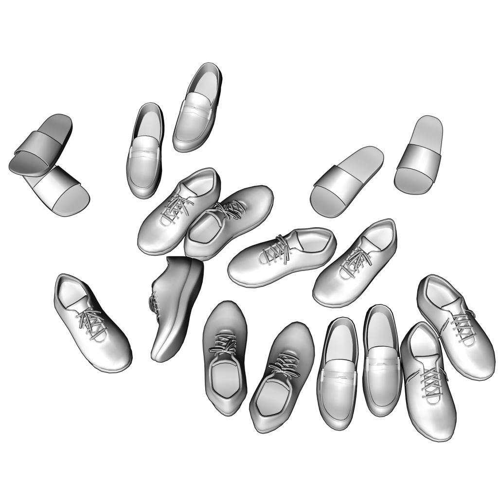 【3D素材】部室【クリスタ】