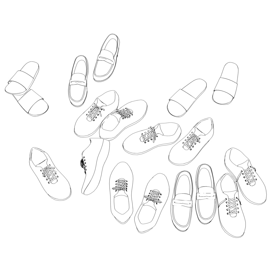 【3D素材】部室【クリスタ】