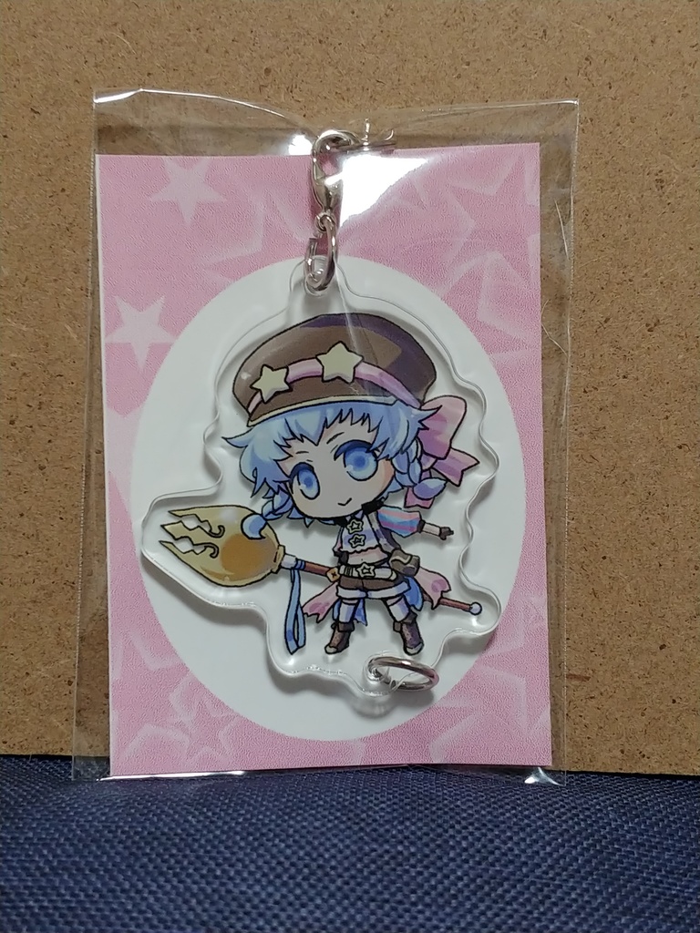 アクリルストラップ：ジネット