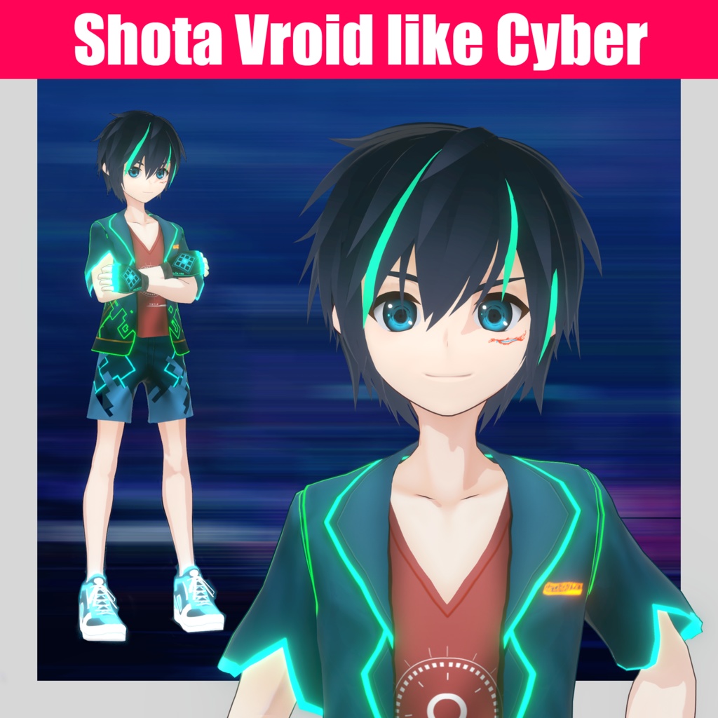 サイバーふう、ショタ - shota-capture - BOOTH