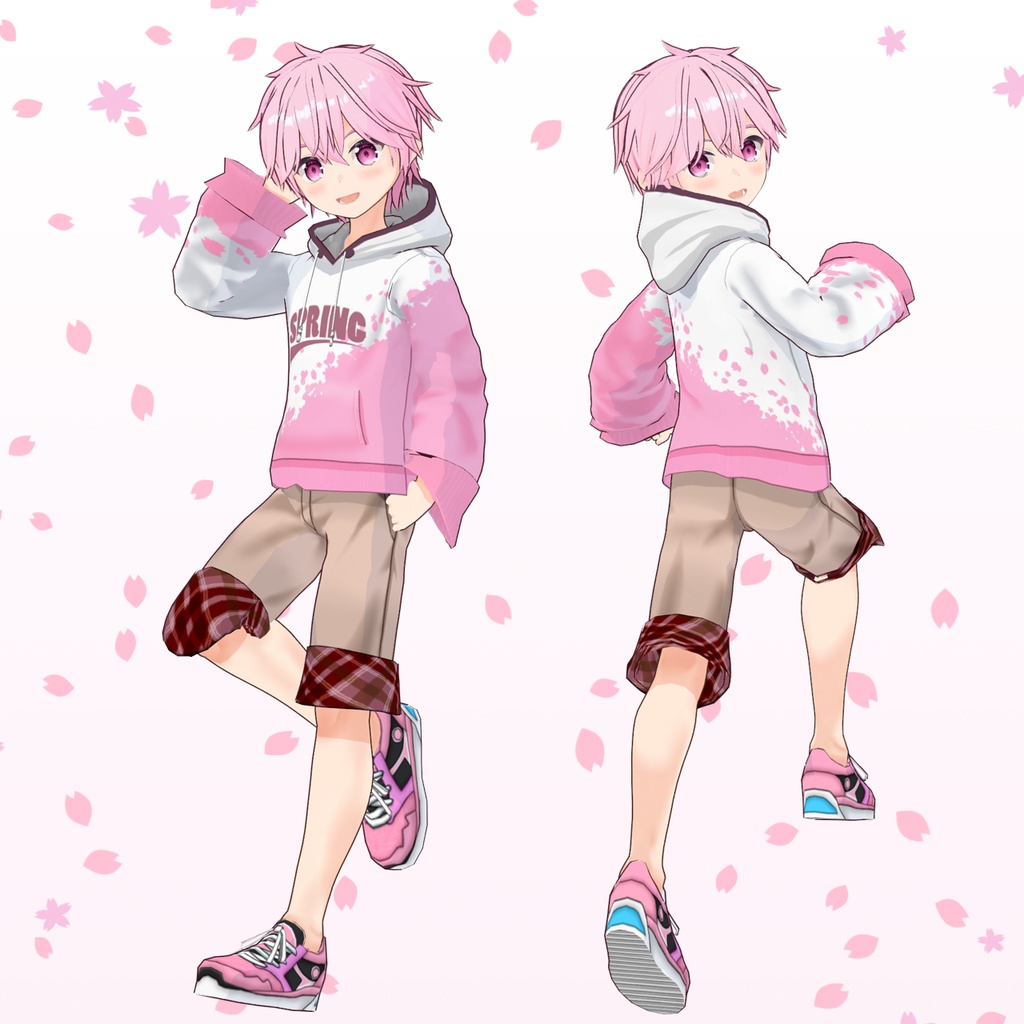 桜花爛漫、天真爛漫!桜ショタ