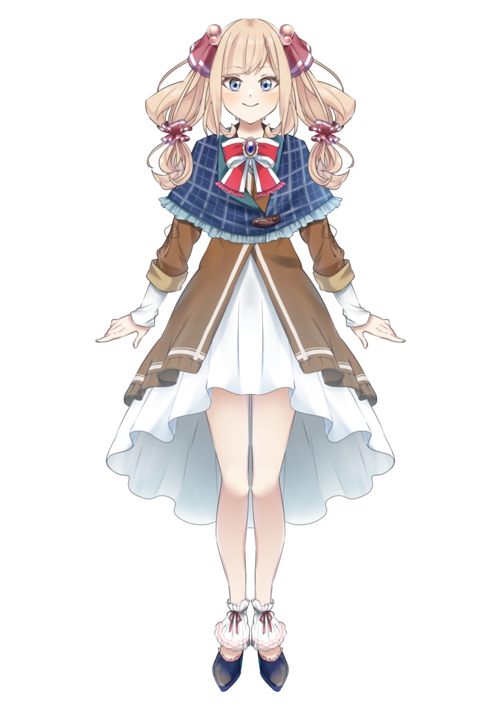 【汎用】金髪女の子【パーツ分け済みPSD】